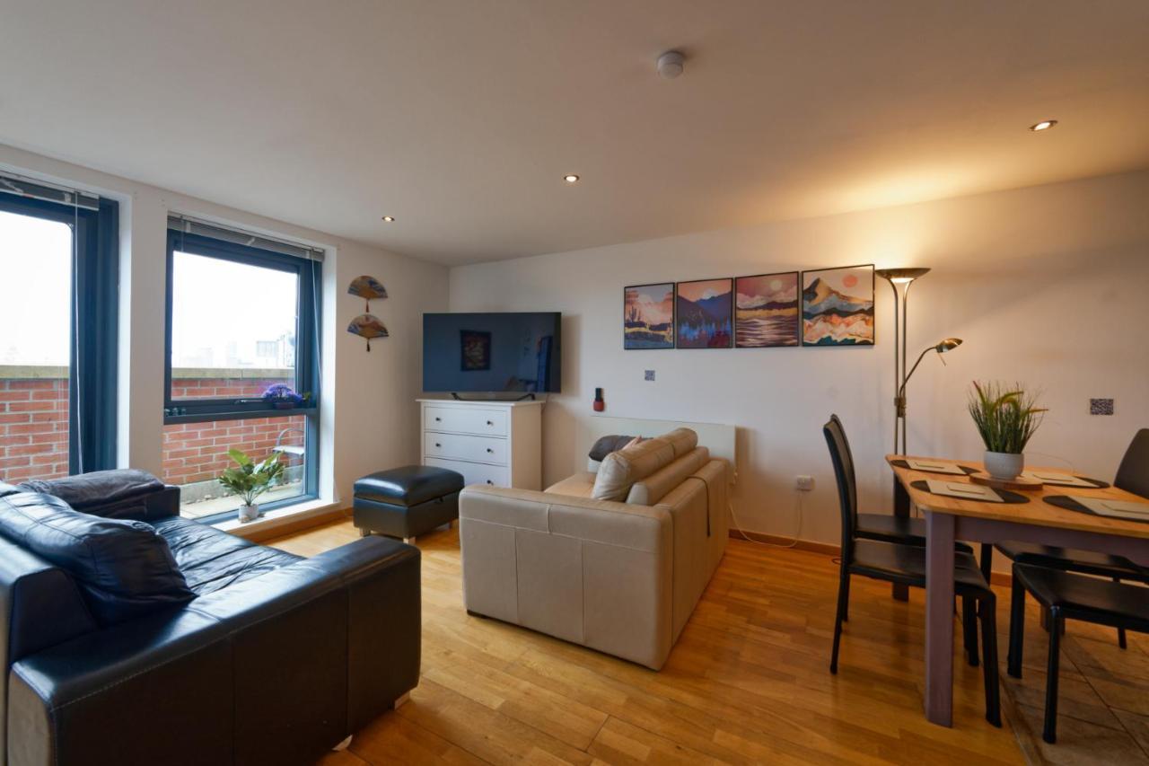 Sidemersey Livings- Convenient 1-Bedroom Flat With A View, Central Liverpool Luaran gambar