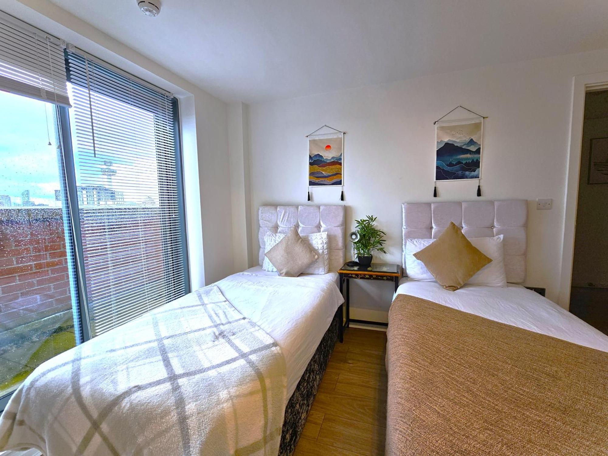 Sidemersey Livings- Convenient 1-Bedroom Flat With A View, Central Liverpool Luaran gambar
